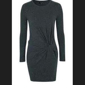Top Shop long sleeve knit Bodycon dress